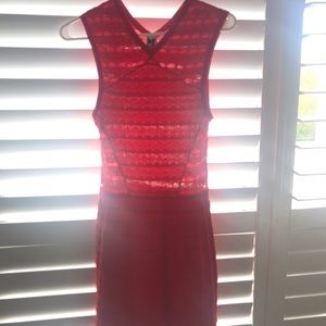 Red mission dress